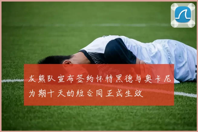 灰熊队宣布签约怀特黑德与奥卡尼为期十天的短合同正式生效